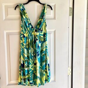 Matty M- Multi Color Spring Dress